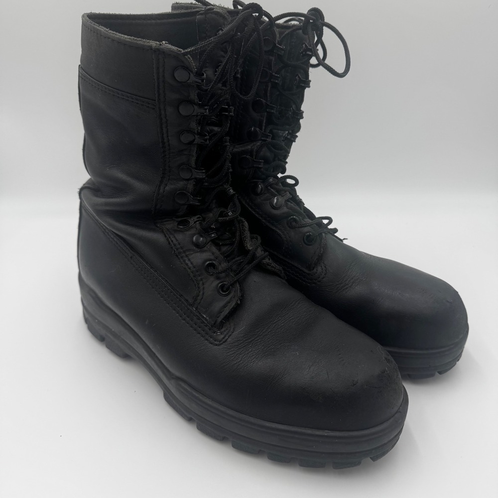 Bates DuraShocks Military Tactical Work Boots 10 M Black Leather‎ E01621A